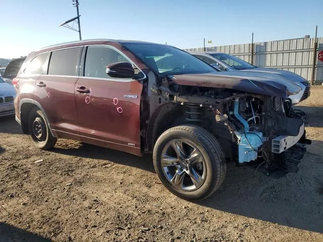 5TDDGRFH1KS068533 2019 2019 Toyota Highlander- Hybrid Limited 4