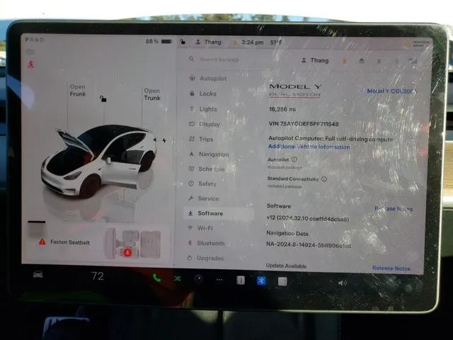 7SAYGDEF5PF711548 2023 2023 Tesla MODEL Y 9