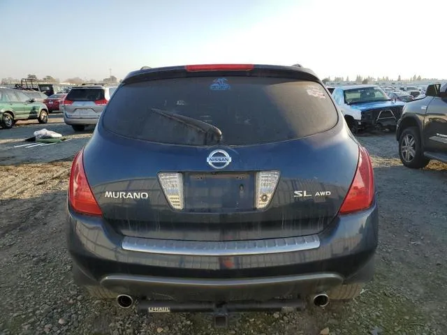 JN8AZ08WX7W634530 2007 2007 Nissan Murano- SL 6