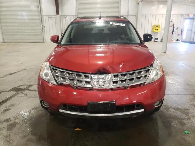 JN8AZ08W96W540105 2006 2006 Nissan Murano- SL 5