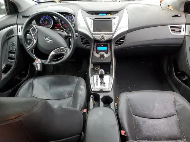 KMHDH4AE9DU674444 2013 2013 Hyundai Elantra- Gls 8