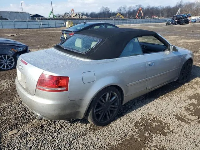 WUARL48H17K900911 2007 2007 Audi S4- Quattro Cabriolet 3