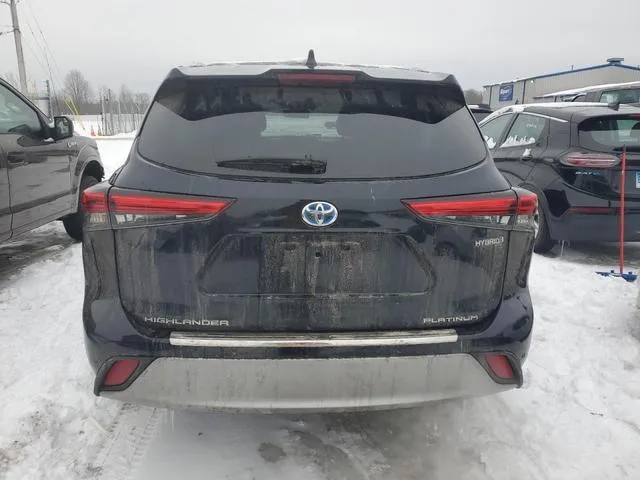 5TDEBRCH2LS001898 2020 2020 Toyota Highlander- Hybrid Platinum 6