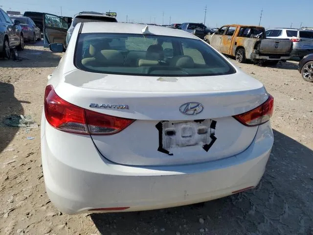 5NPDH4AEXDH344293 2013 2013 Hyundai Elantra- Gls 6