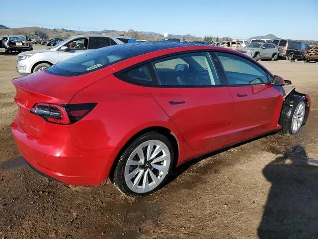 5YJ3E1EB7NF304997 2022 2022 Tesla MODEL 3 3