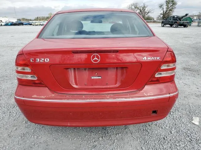 WDBRF84J04F539341 2004 2004 Mercedes-Benz C-Class- 320 4Matic 6