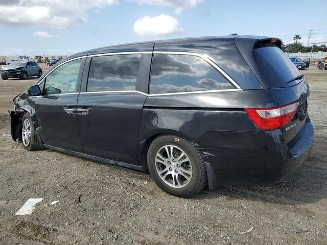 5FNRL5H66CB088157 2012 2012 Honda Odyssey- Exl 2