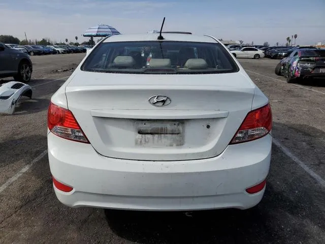 KMHCT4AE6CU200198 2012 2012 Hyundai Accent- Gls 6