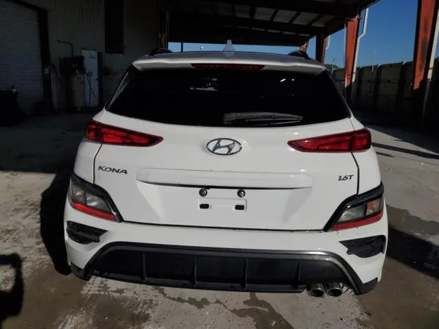 KM8K33A30NU794584 2022 2022 Hyundai Kona- N Line 6