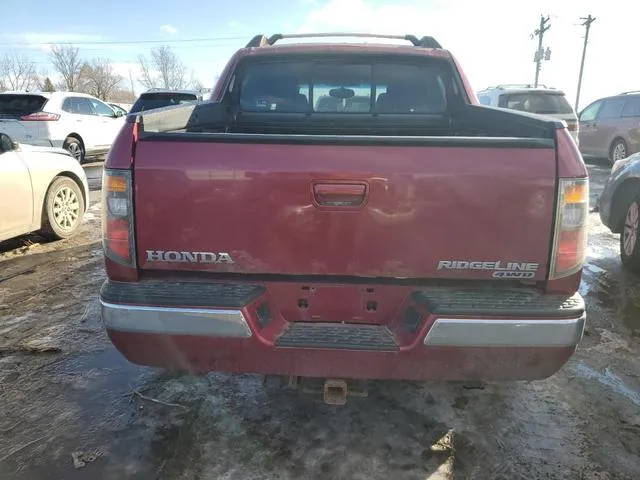 2HJYK165X6H511351 2006 2006 Honda Ridgeline- Rtl 6