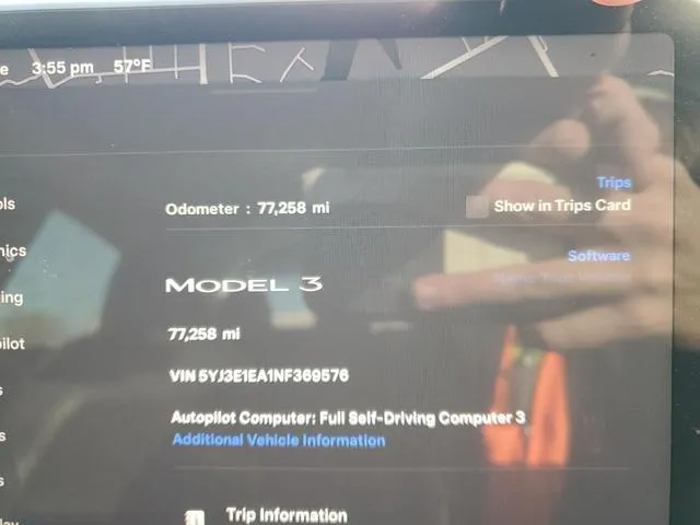 5YJ3E1EA1NF369576 2022 2022 Tesla MODEL 3 9