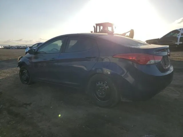 KMHDH4AE8DU485056 2013 2013 Hyundai Elantra- Gls 2