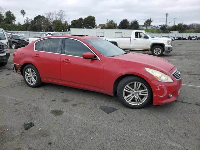 JN1CV6AP1AM407433 2010 2010 Infiniti G37- Base 4