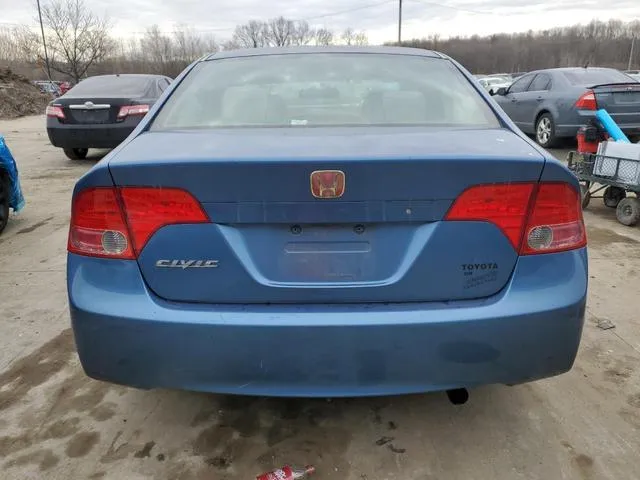 1HGFA16886L132135 2006 2006 Honda Civic- EX 6