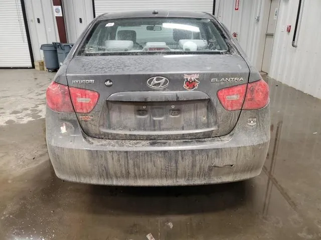 KMHDU46D38U500855 2008 2008 Hyundai Elantra- Gls 6