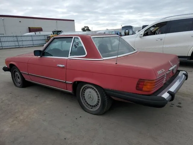 WDBBA45A7EA007073 1984 1984 Mercedes-Benz 380- SL 2