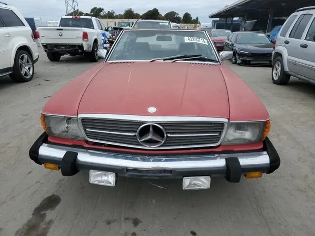 WDBBA45A7EA007073 1984 1984 Mercedes-Benz 380- SL 5