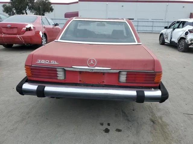 WDBBA45A7EA007073 1984 1984 Mercedes-Benz 380- SL 6