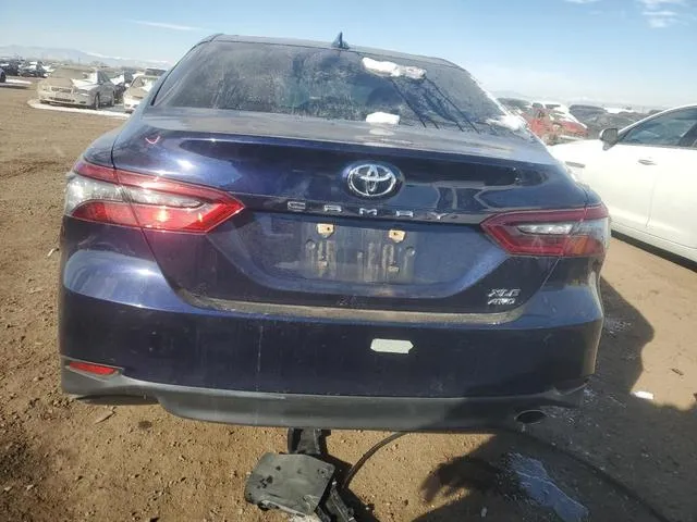 4T1F11BK6MU037897 2021 2021 Toyota Camry- Xle 6