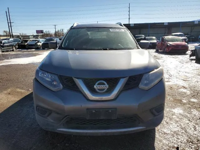 KNMAT2MV4GP599631 2016 2016 Nissan Rogue- S 5