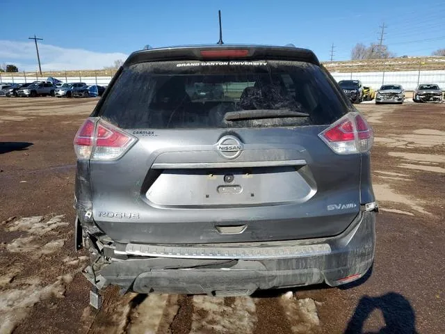 KNMAT2MV4GP599631 2016 2016 Nissan Rogue- S 6