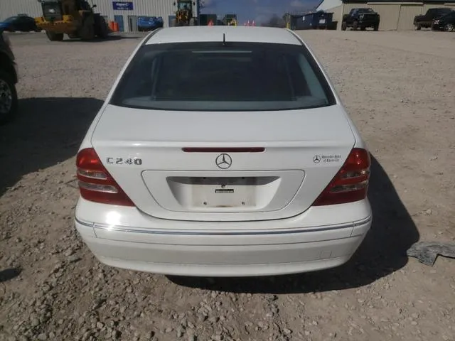 WDBRF61J61F037776 2001 2001 Mercedes-Benz C-Class- 240 6