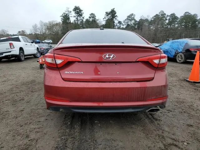 5NPE24AF5FH121287 2015 2015 Hyundai Sonata- SE 6