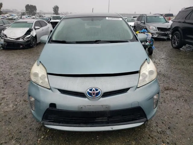 JTDKN3DU2F1900751 2015 2015 Toyota Prius 5