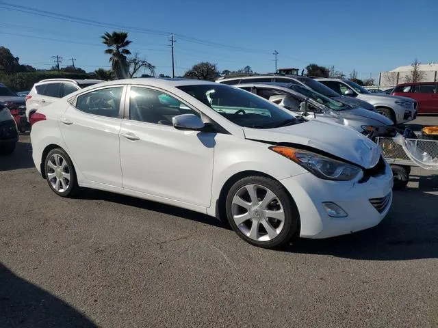 5NPDH4AEXDH209802 2013 2013 Hyundai Elantra- Gls 4