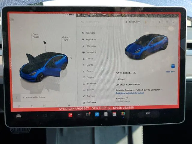 5YJ3E1EAXPF606567 2023 2023 Tesla MODEL 3 9