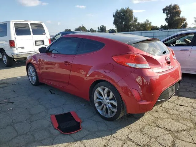 KMHTC6AD4DU116580 2013 2013 Hyundai Veloster 2