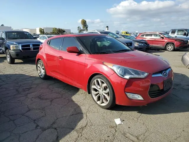 KMHTC6AD4DU116580 2013 2013 Hyundai Veloster 4