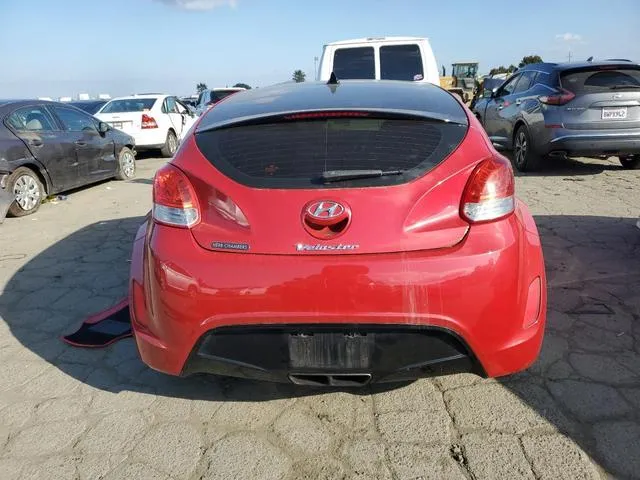 KMHTC6AD4DU116580 2013 2013 Hyundai Veloster 6