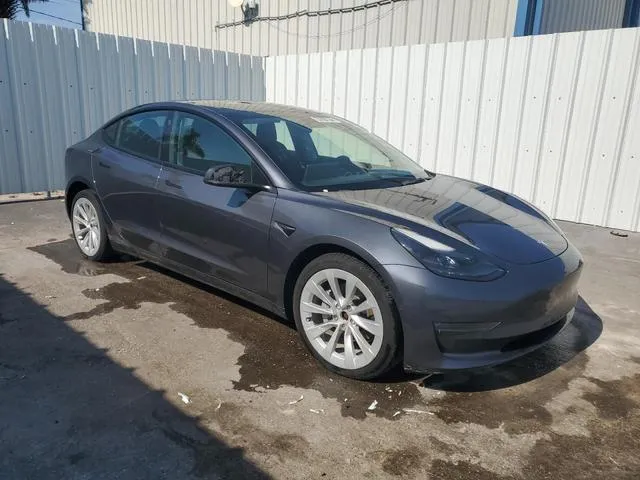 5YJ3E1EB8NF185129 2022 2022 Tesla MODEL 3 4