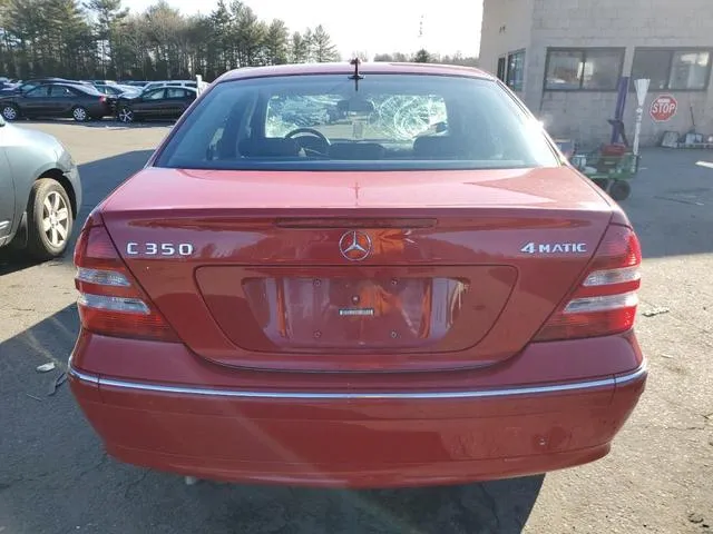 WDBRF87H47F901393 2007 2007 Mercedes-Benz C-Class- 350 4Matic 6