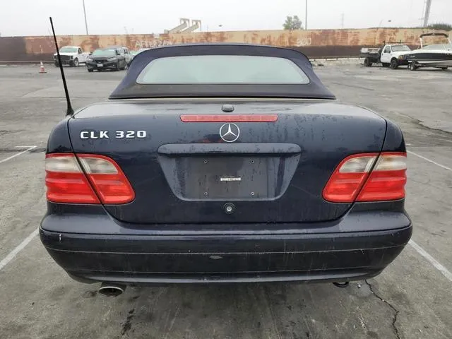 WDBLK65G33T130968 2003 2003 Mercedes-Benz CLK-Class- 320 6