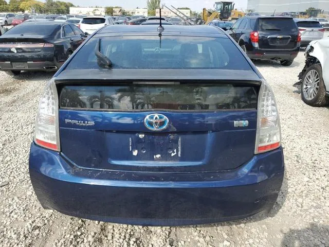 JTDKN3DUXA0001327 2010 2010 Toyota Prius 6