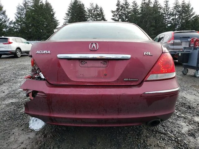 JH4KB16648C005036 2008 2008 Acura RL 6