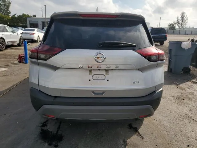 5N1AT3BA7MC788858 2021 2021 Nissan Rogue- SV 6