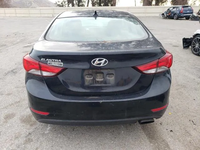 KMHDH4AHXFU230616 2015 2015 Hyundai Elantra- SE 6