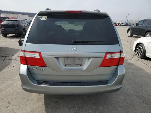 5FNRL38487B118686 2007 2007 Honda Odyssey- EX 6