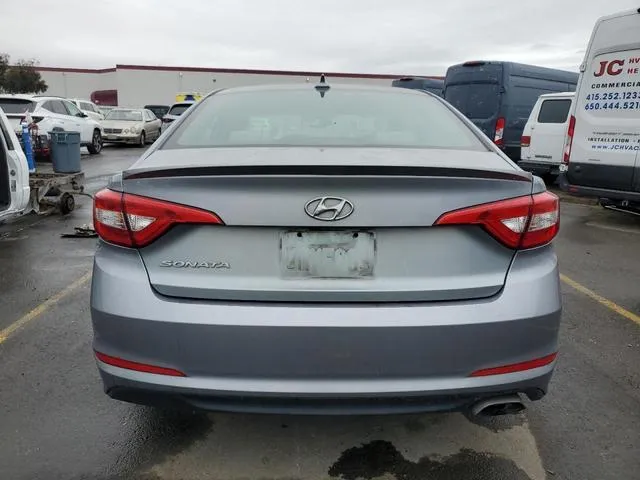 5NPE24AF6FH255371 2015 2015 Hyundai Sonata- SE 6