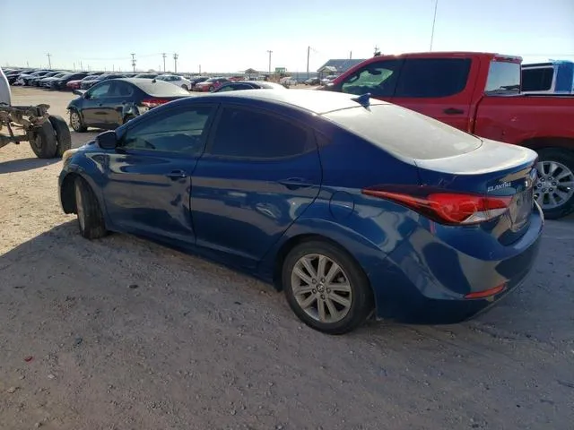 KMHDH4AE8GU491198 2016 2016 Hyundai Elantra- SE 2