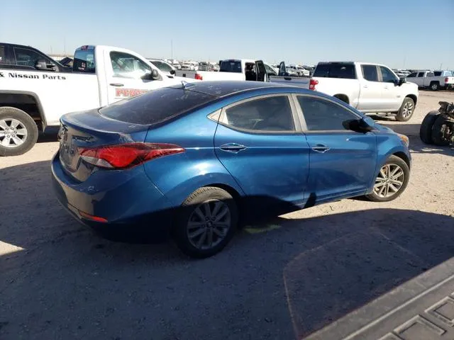 KMHDH4AE8GU491198 2016 2016 Hyundai Elantra- SE 3