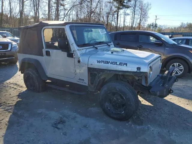 1J4FA29156P769781 2006 2006 Jeep Wrangler- SE 4