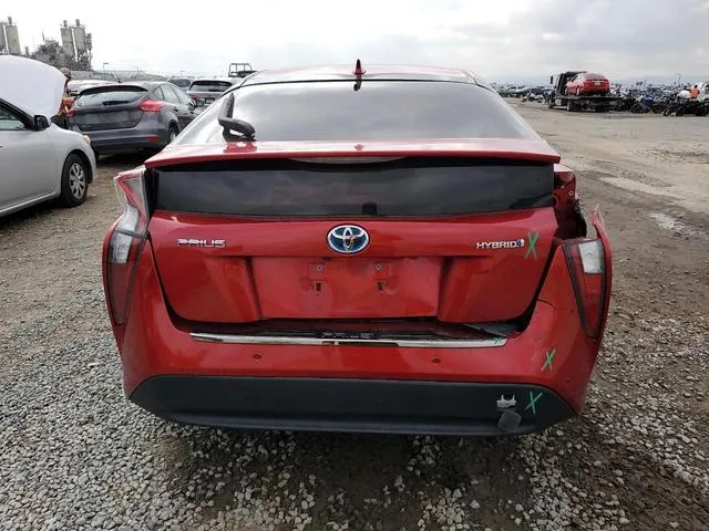 JTDKBRFU9H3562670 2017 2017 Toyota Prius 6