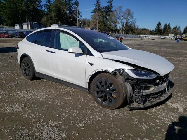 7SAXCAE56NF350373 2022 2022 Tesla MODEL X 4