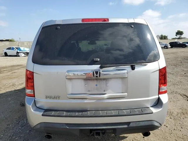 5FNYF3H5XDB022792 2013 2013 Honda Pilot- Exl 6