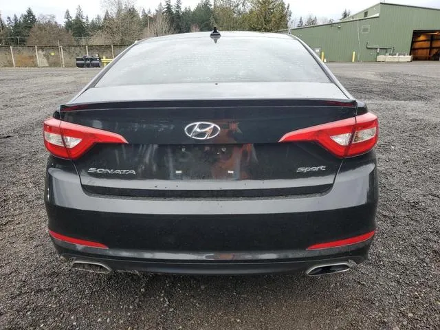 5NPE34AF5GH271253 2016 2016 Hyundai Sonata- Sport 6