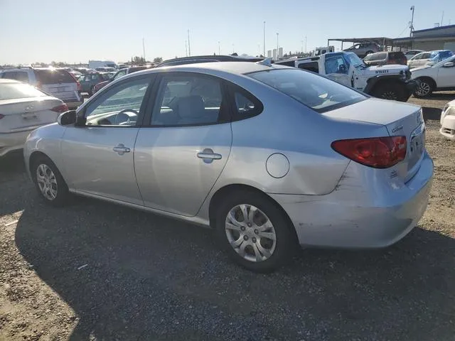 KMHDU4AD6AU013517 2010 2010 Hyundai Elantra- Blue 2